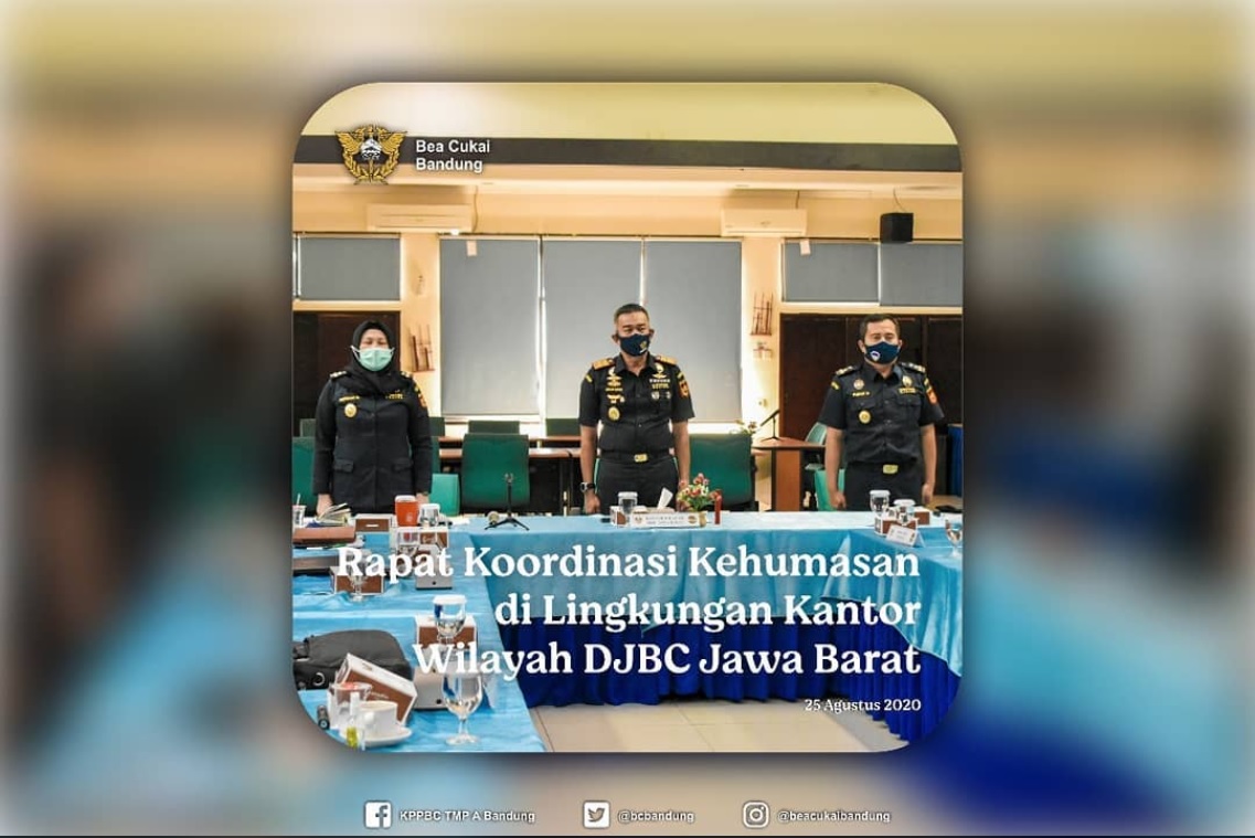 Rapat Koordinasi Kehumasan Di Lingkungan Kantor Wilayah DJBC Jawa Barat