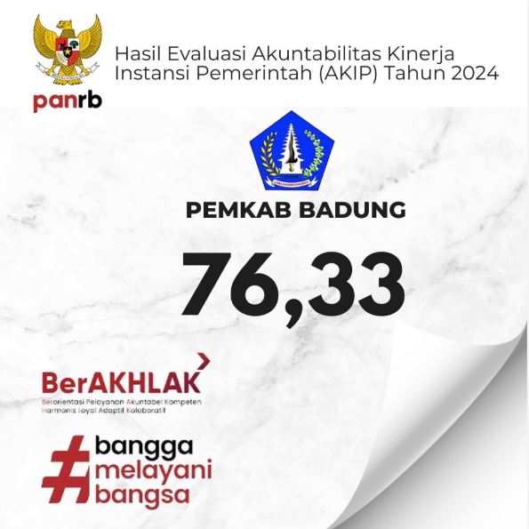 Pemkab Badung Raih Predikat Sangat Baik Di SAKIP Award 2024 Dinas