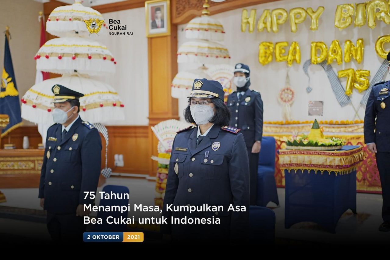 75 TAHUN MENAMPI MASA KUMPULKAN ASA BEA CUKAI UNTUK INDONESIA