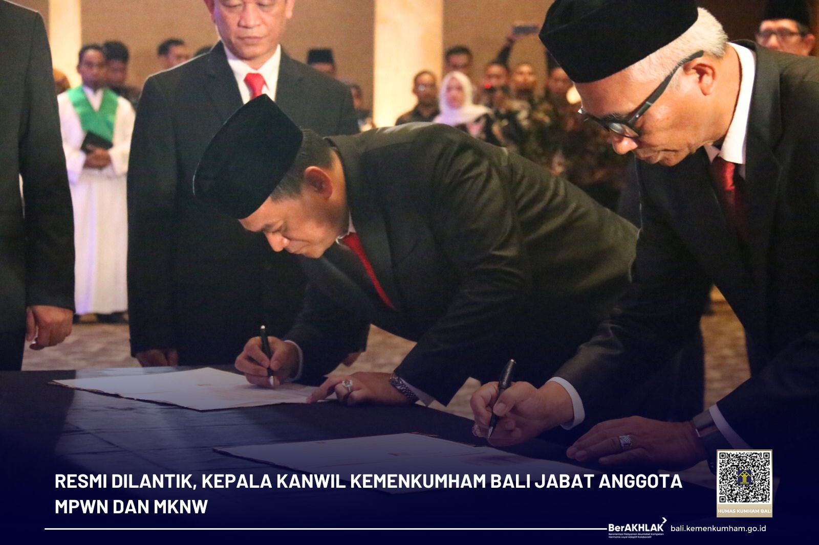 RESMI DILANTIK, KEPALA KANWIL KEMENKUMHAM BALI JABAT ANGGOTA MPWN DAN ...