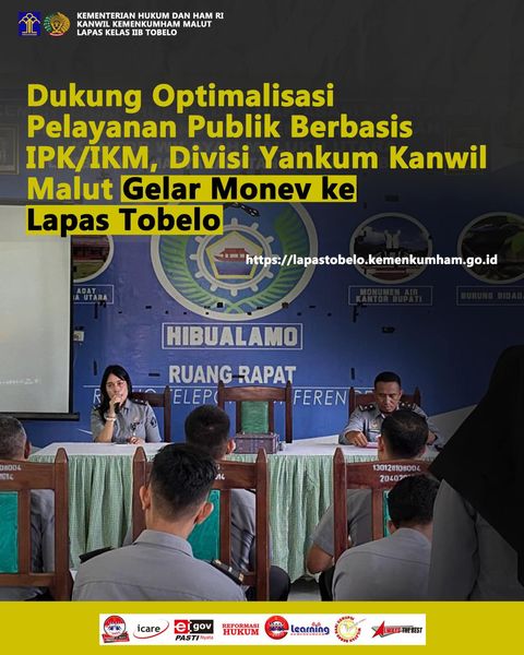 Dukung Optimalisasi Pelayanan Publik Berbasis IPK/IKM, Divisi Yankum ...