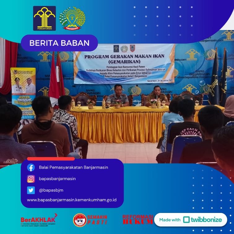 Dinas Kelautan Dan Perikanan Kalimantan Selatan Geruduk Kantor Bapas ...