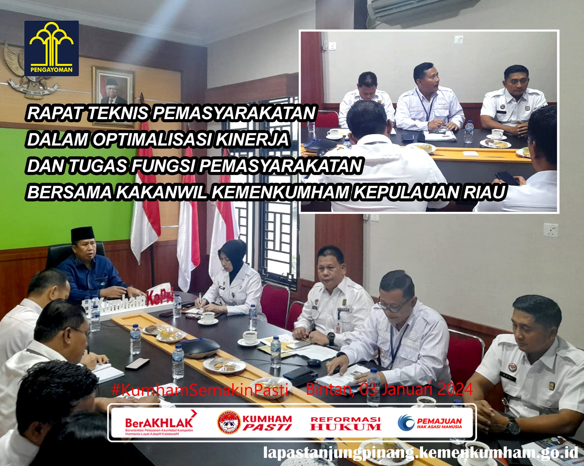 RAPAT TEKNIS PEMASYARAKATAN DALAM OPTIMALISASI KINERJA DAN TUGAS FUNGSI ...