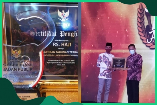 Acara Malam Anugerah Keterbukaan Informasi Publik Jawa Timur Tahun 2020 ...