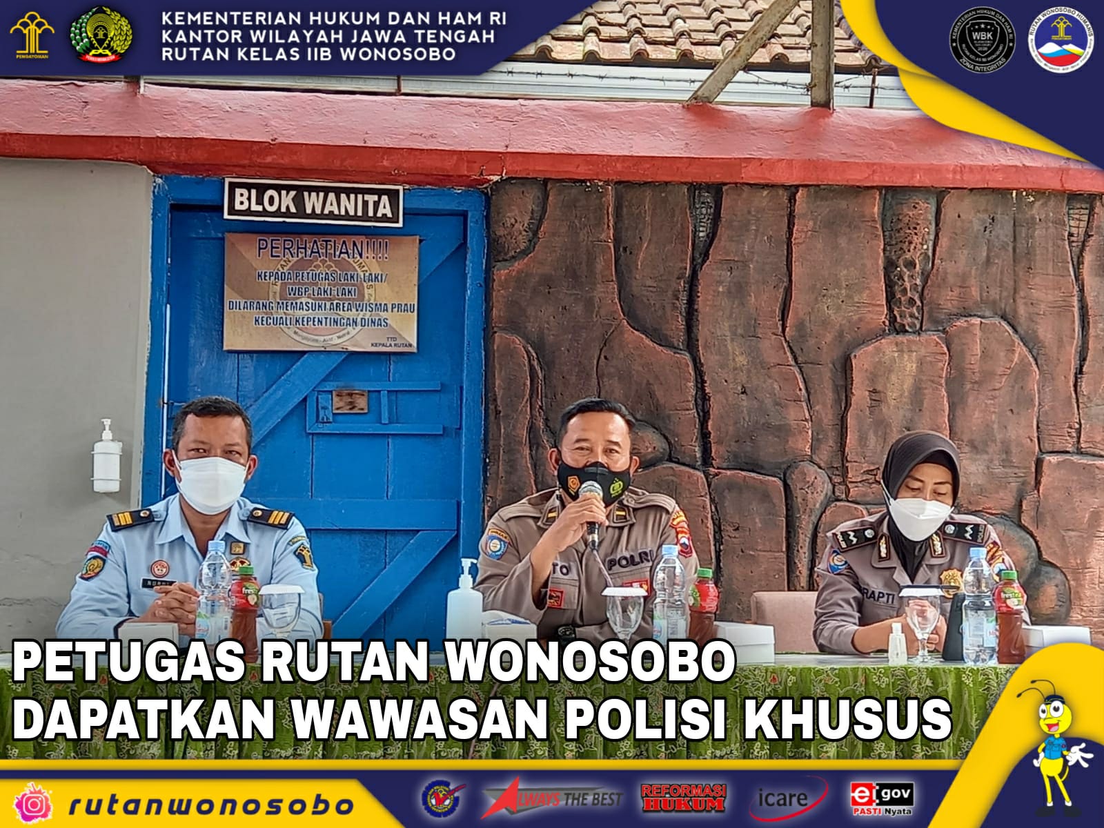 Rutan Wonosobo Mengikuti Pembinaan POLSUS Dari Polres Wonosobo - Rumah ...