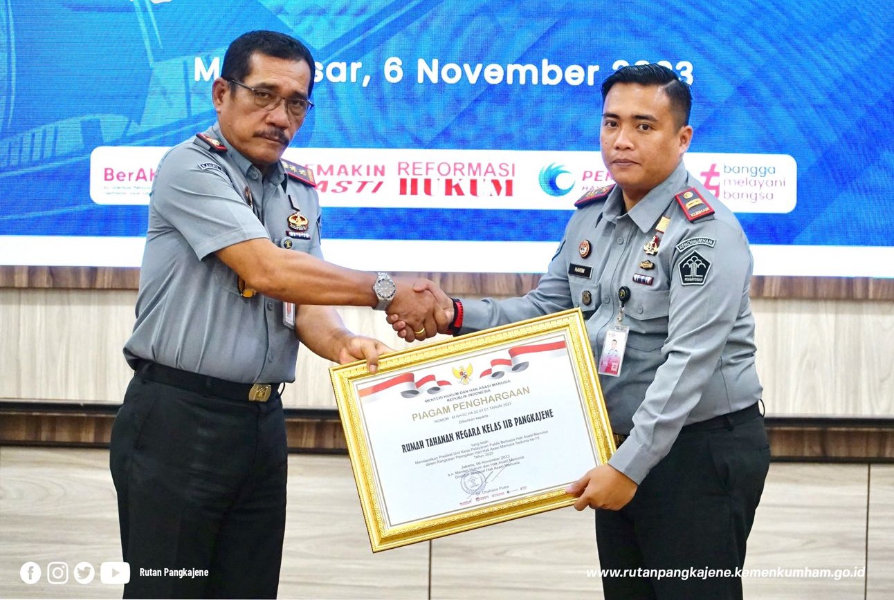 17 Satker Lingkup Kemenkumham Sulsel Terima Penghargaan P2HAM - Rumah ...