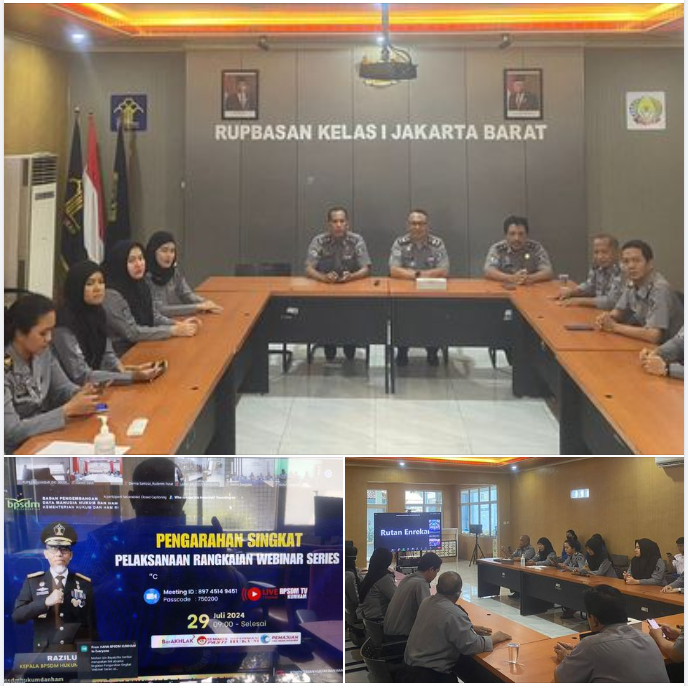 Dengan Tema “Cerdas Bersama BPSDM Hukum Dan HAM”, Kasubsi Administrasi ...