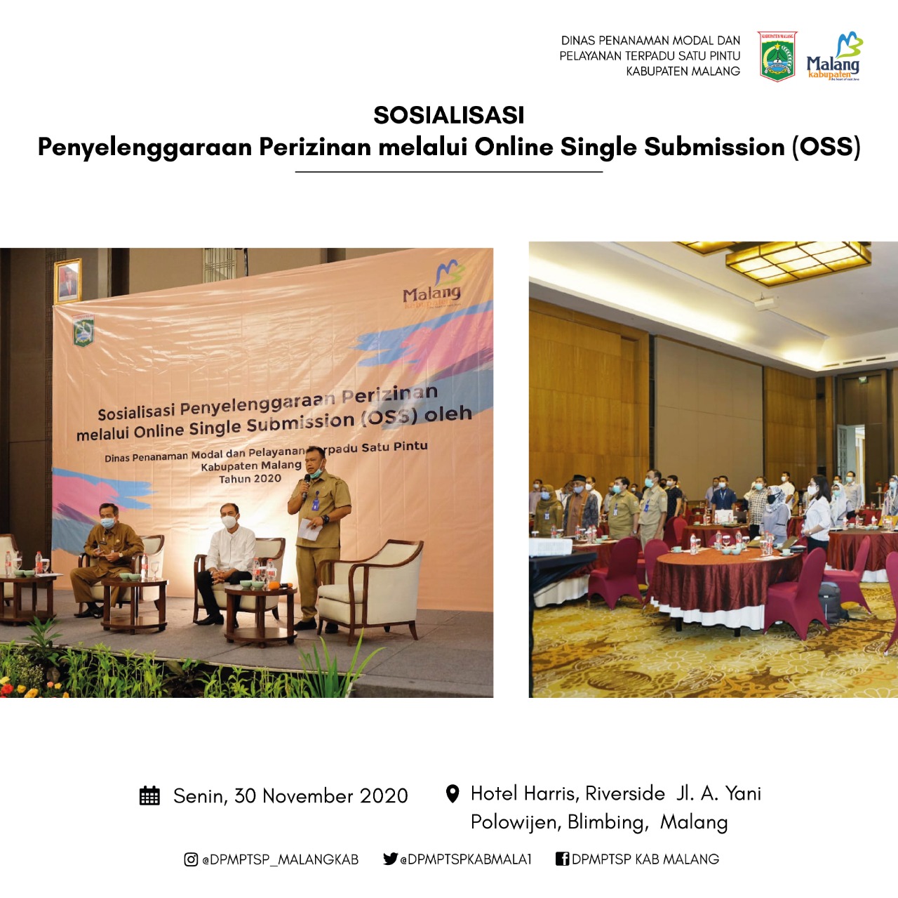 Sosialiasi Penyelenggaraan Perizinan Melalui Online Single Submission ...