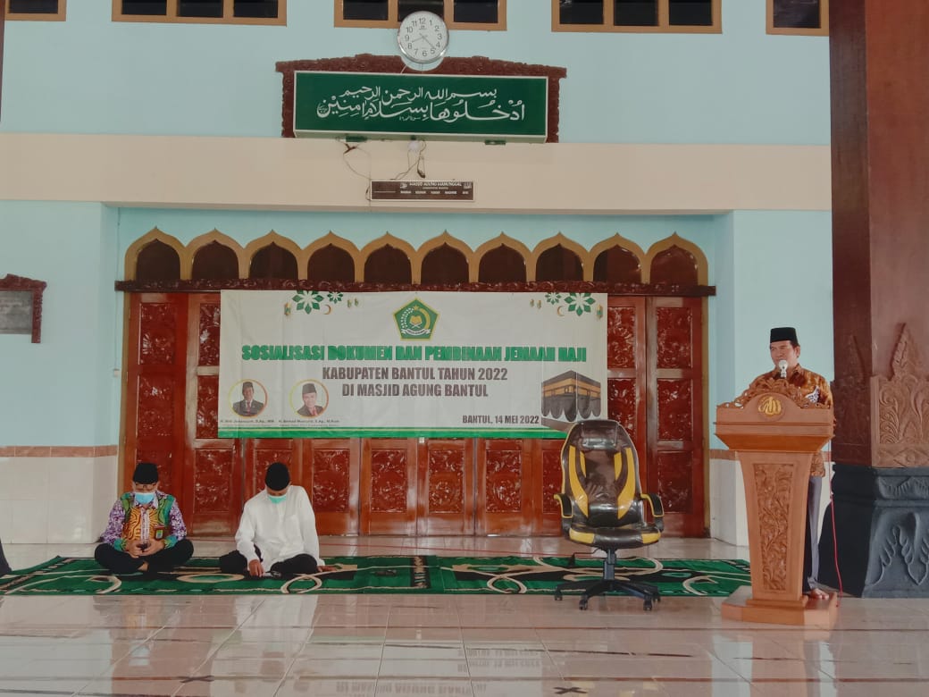 Siap Berangkatkan Haji Kankemenag Bantul Gelar Sosialisasi Dokumen Dan Pembinaan Haji Kantor 9814