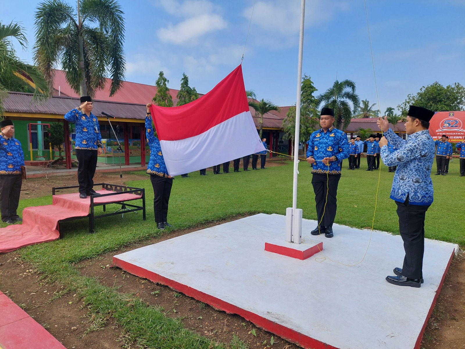 HUT KORPRI KE-52, Pegawai Lapas Tebo Siap "KORPRIkan Indonesia ...