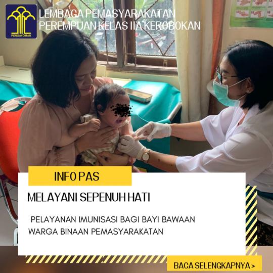 Pelayanan Imunisasi Bagi Bayi Bawaan Warga Binaan Pemasyarakatan ...