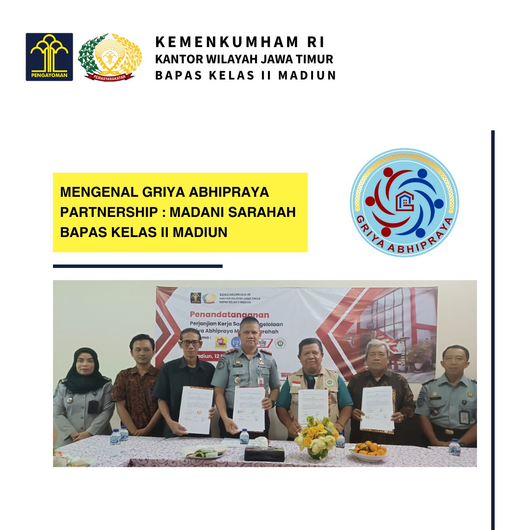 Mengenal Griya Abhipraya Partnership Bapas Kelas II Madiun - BALAI ...